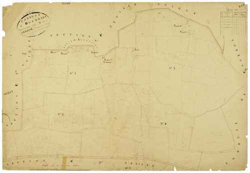 Bordères-et-Lamensans - Section G