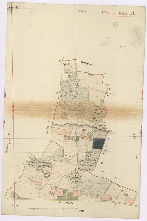 Bordères-et-Lamensans - Section A, 2e partie