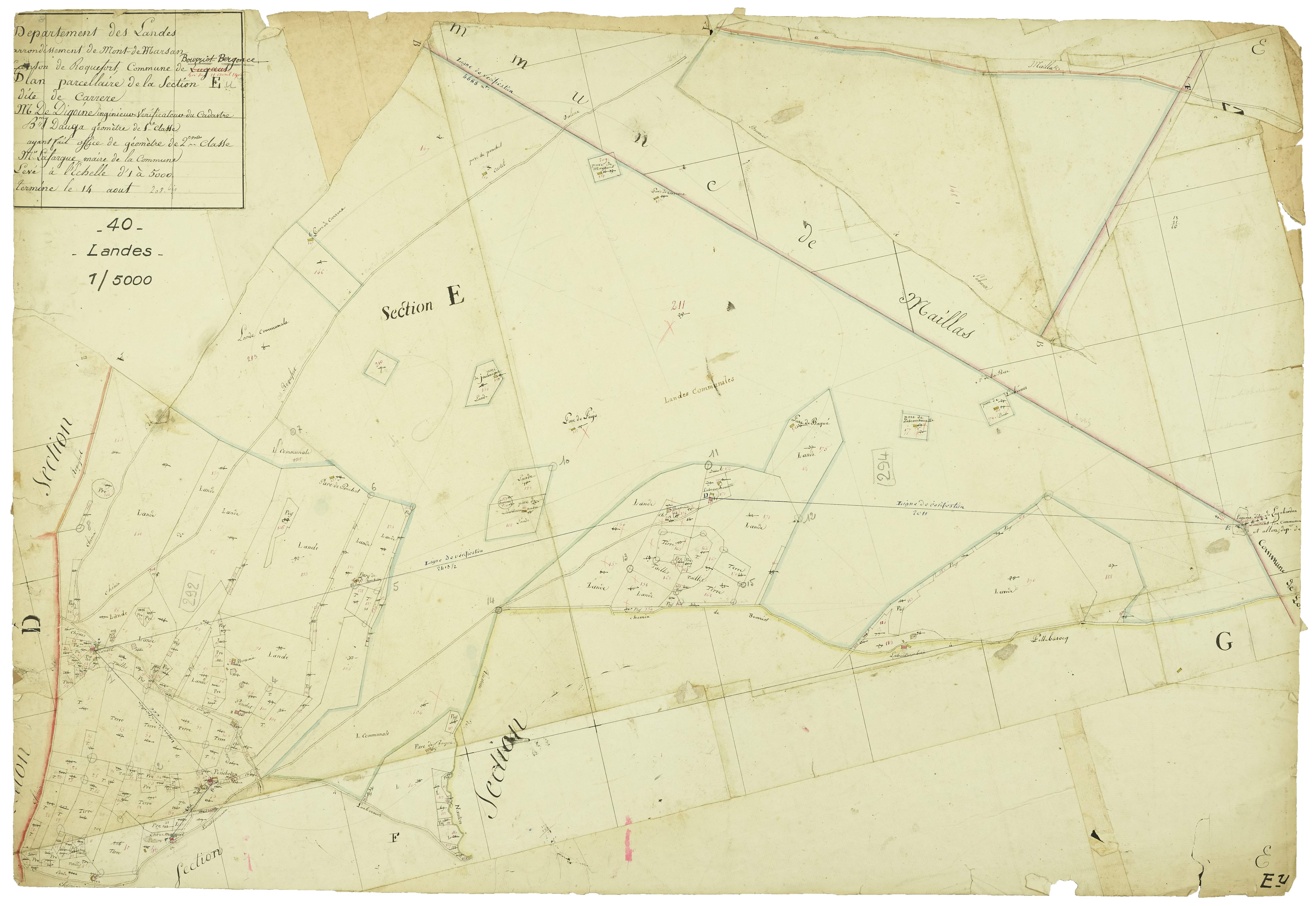Bourriot-Bergonce - Section E