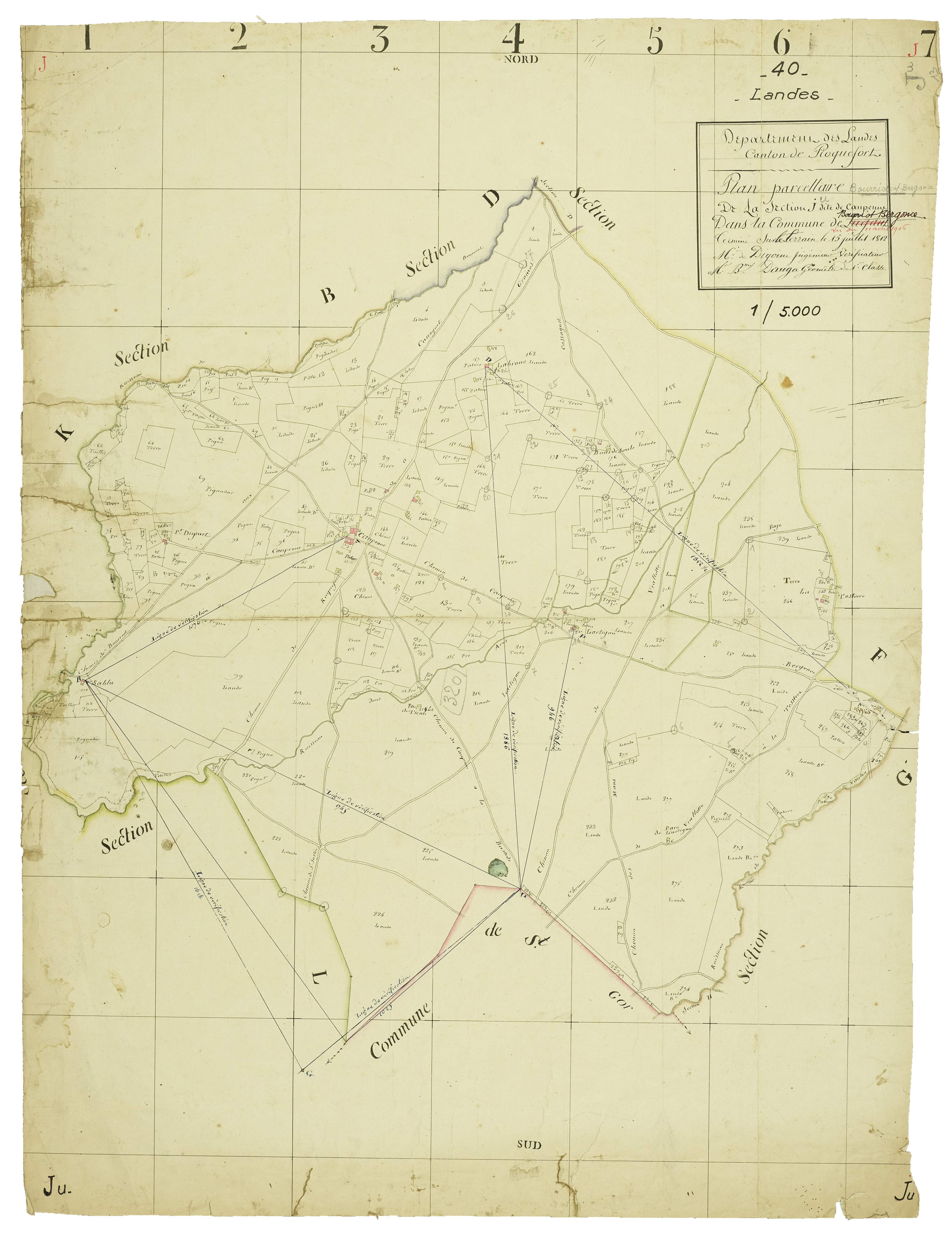 Bourriot-Bergonce - Section J