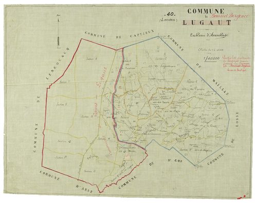 Bourriot-Bergonce - Tableau d'assemblage