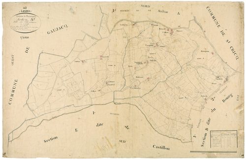 Brassempouy - Section A, feuille 2