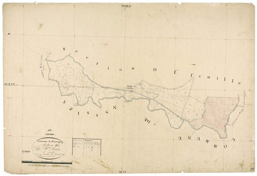 Brassempouy - Section D, feuille 2