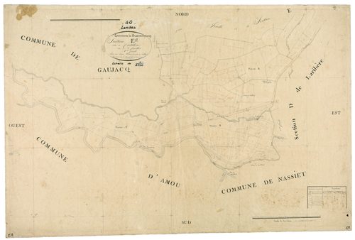 Brassempouy - Section E, feuille 2