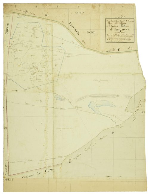 Brocas - Section D, feuille 1