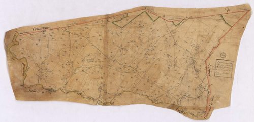 Brocas - Section A, dite des  Maurans, par Brun géomètre