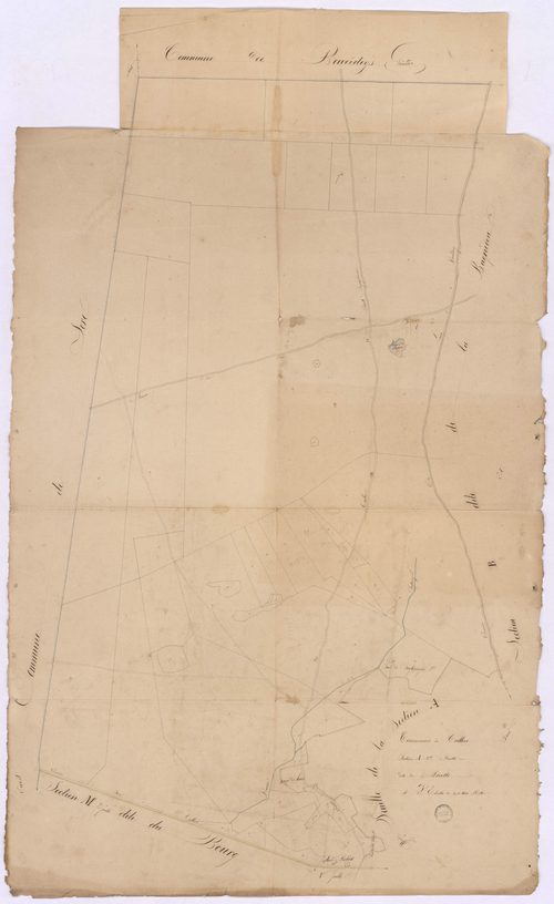 Callen - Section A, dite de Pirette, 1re feuille