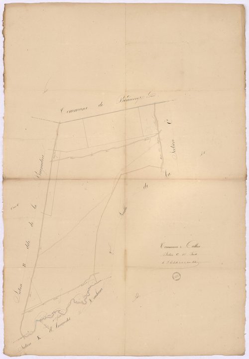 Callen - Section C, dite de Lagassey, 1re feuille