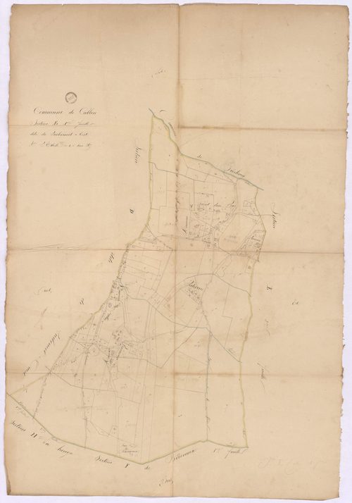 Callen - Section E, dite de Lucbernet-Est, 1re feuille