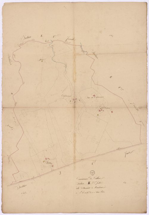 Callen - Section K, dite d'Arnaudet et Mauhum, 2e feuille