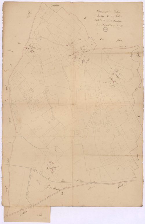 Callen - Section K, dite d'Arnaudet et Mauhum, 3e feuille