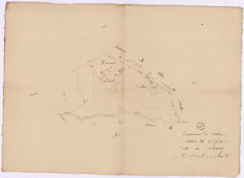 Callen - Section M, dite du Bourg, 1re feuille