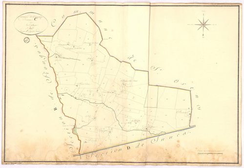 Campagne - Section C, dite de la Tuilerie, par Lagrolet géomètre