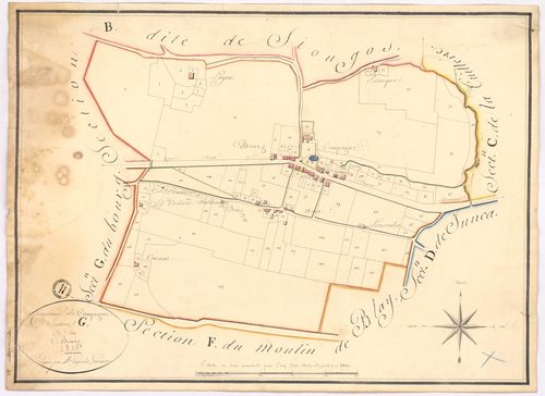 Campagne - Section G, dite du Bourg, par Lagrolet géomètre