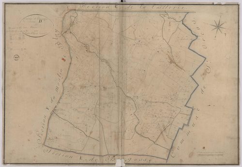 Campagne - Section D, dite de Junca, par Lagrolet géomètre