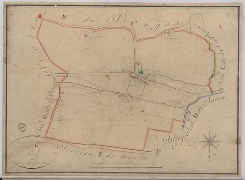 Campagne - Section G, dite du Bourg, par Lagrolet géomètre