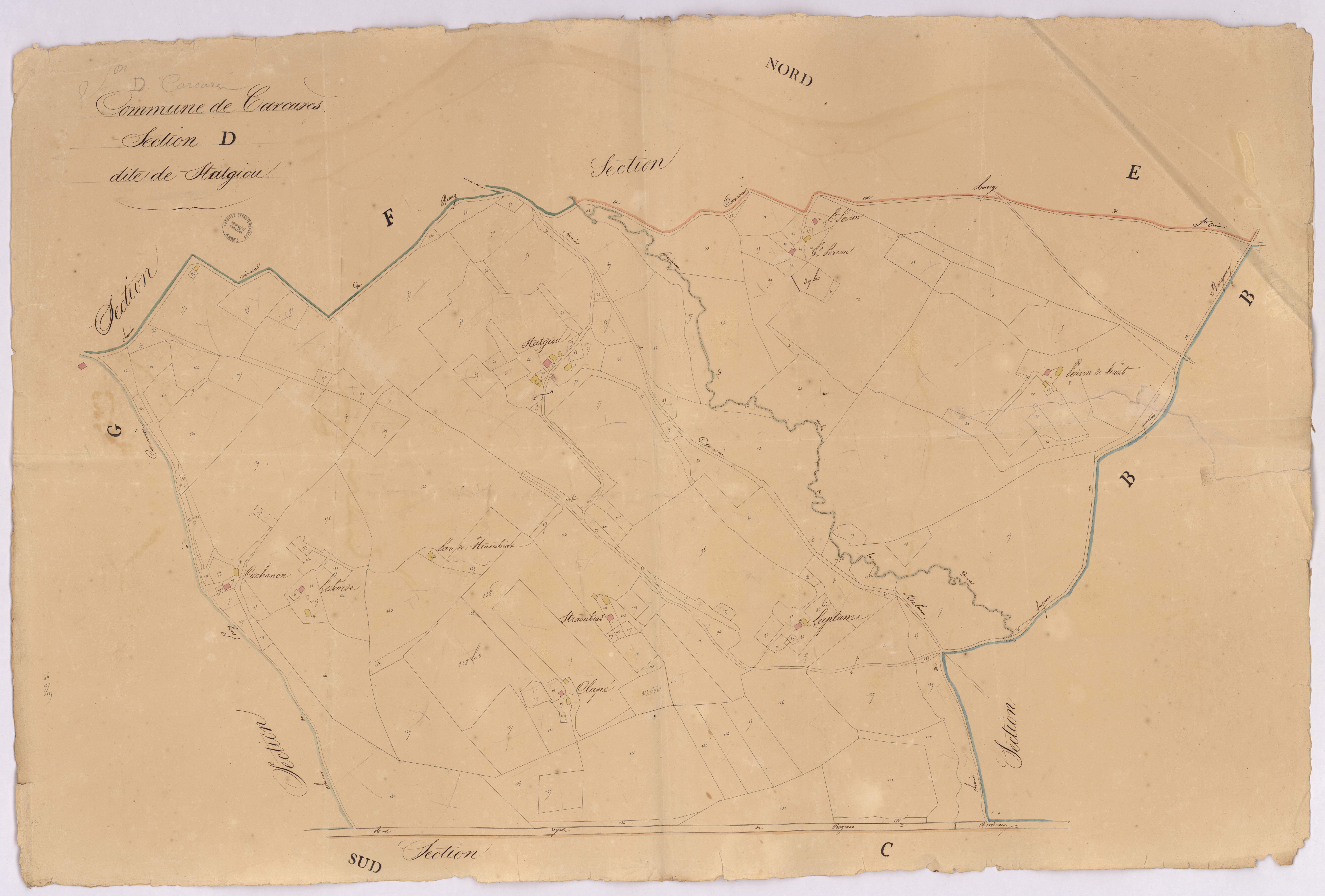 Carcarès-Sainte-Croix - Section D, dite de Statgiou
