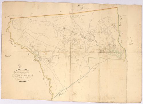 Carcen-Ponson - Section B, [dite de Serres], 1re feuille