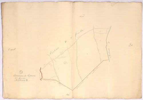 Carcen-Ponson - Section B, [dite de Serres], 2e feuille