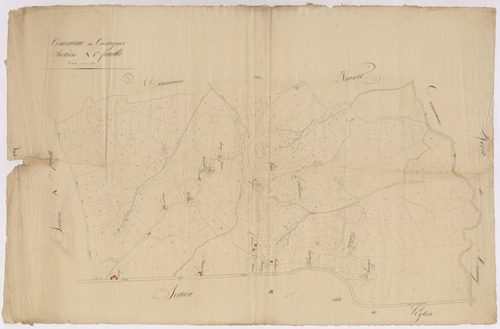 Castaignos-Souslens - Section A, 1re feuille