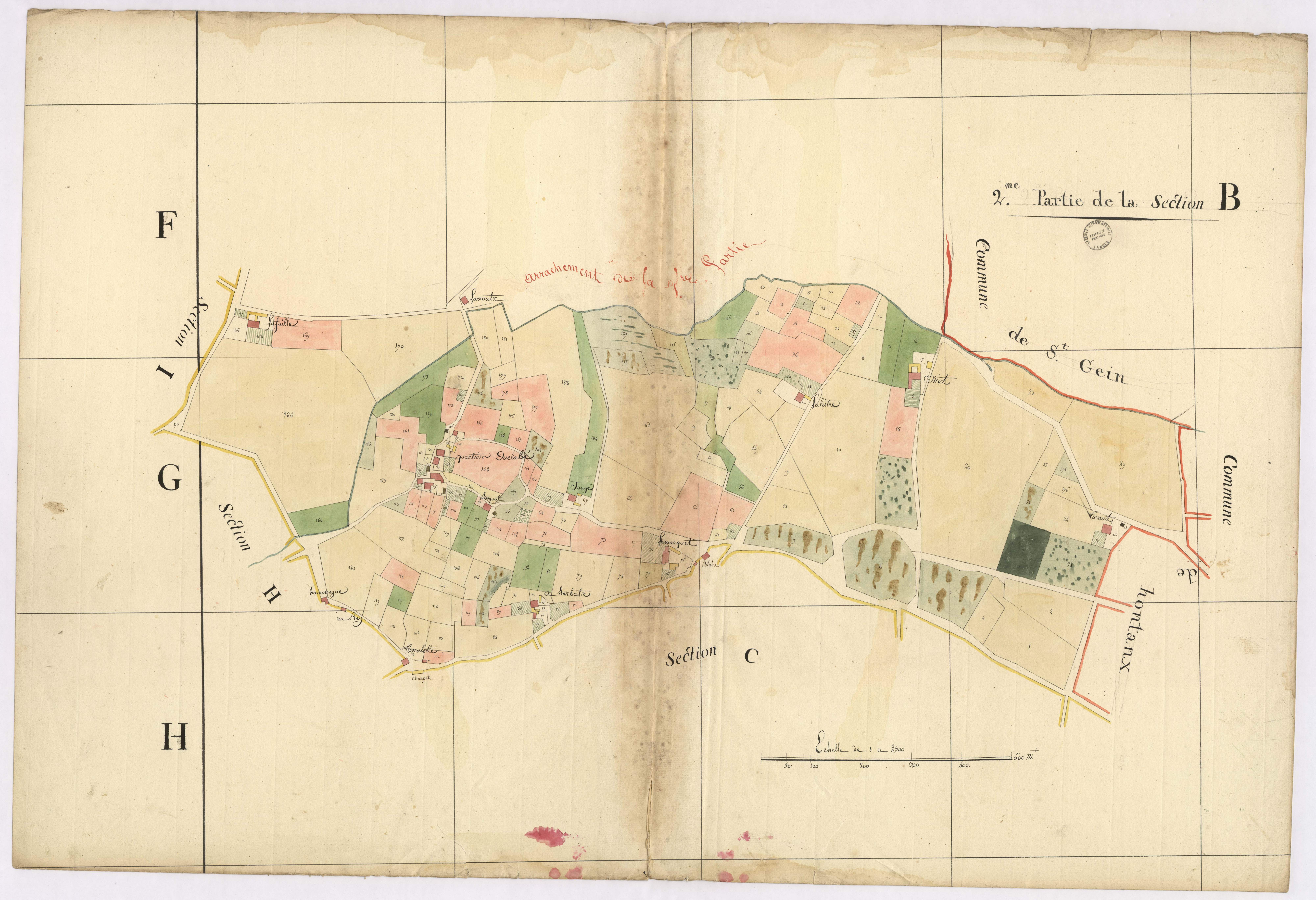 Castandet - Section B, 2e partie