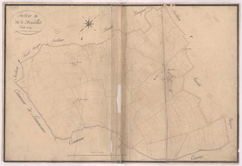Castandet - Section D, dite de Mandillot, par Sahuqué géomètre