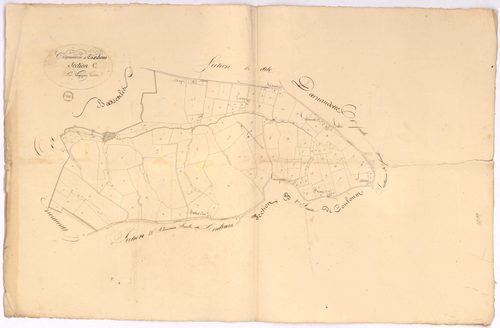Castelner - Section C, par Vergoignan géomètre