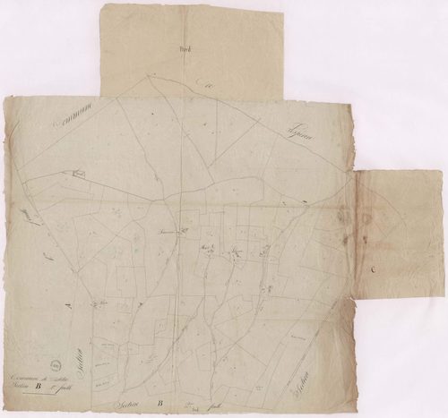 Castets - Section B, 1re feuille