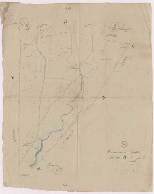 Castets - Section B, 2e feuille