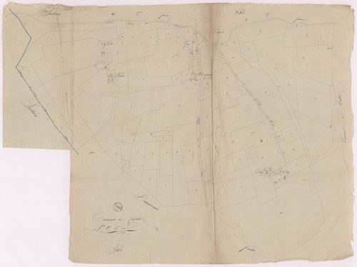Castets - Section F, 1re feuille