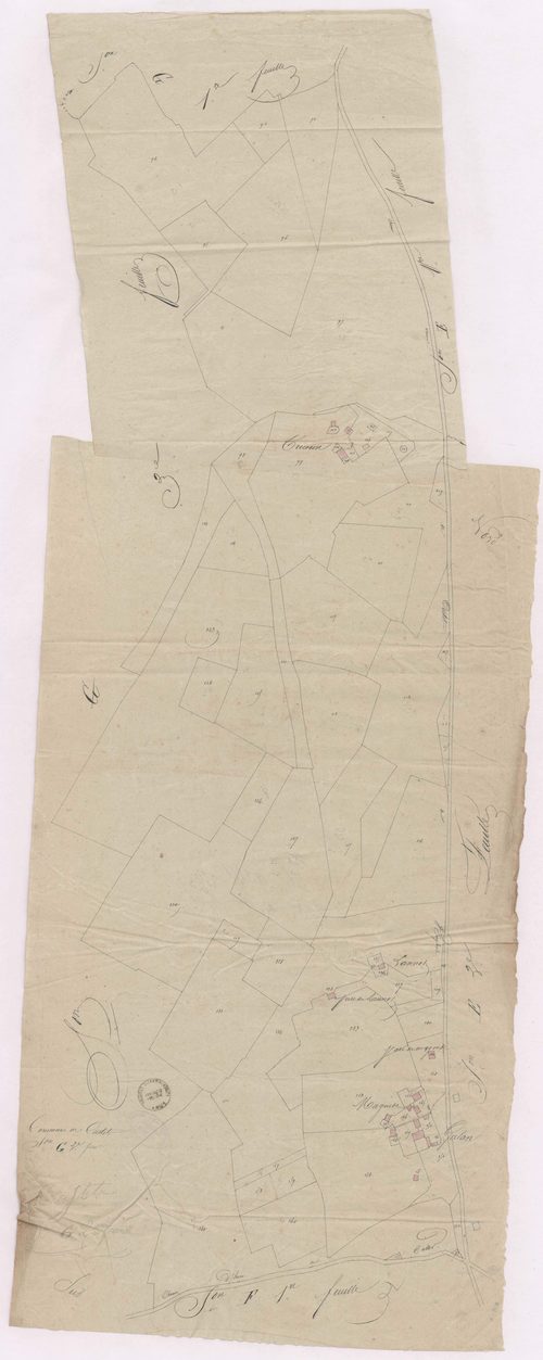 Castets - Section G, 2e feuille