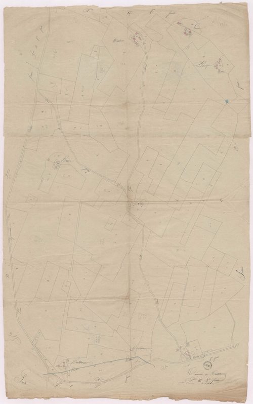 Castets - Section G, 3e feuille