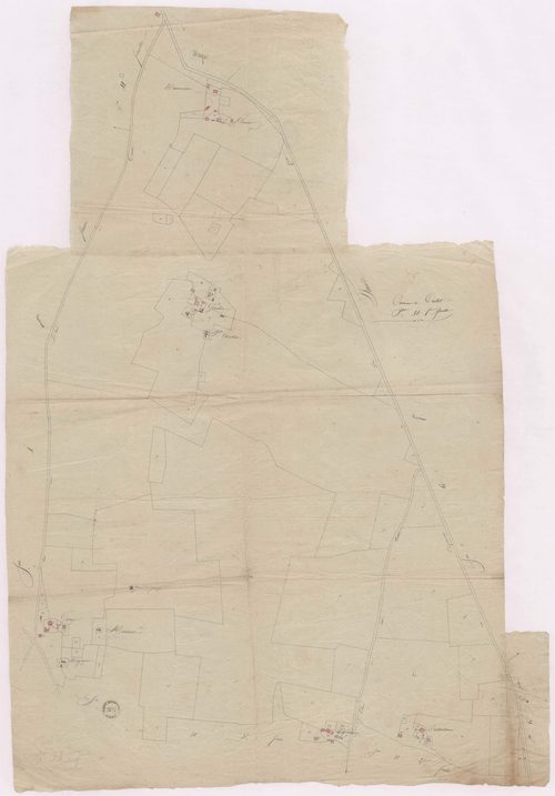 Castets - Section H, 1re feuille