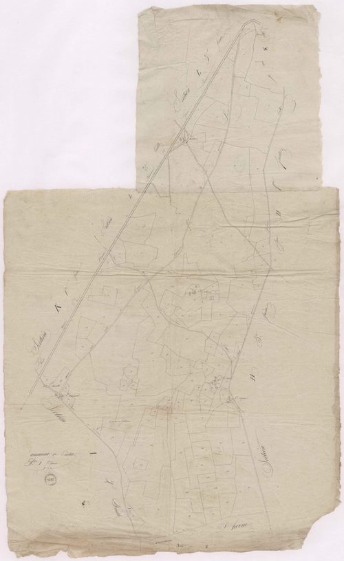 Castets - Section I, 1re feuille