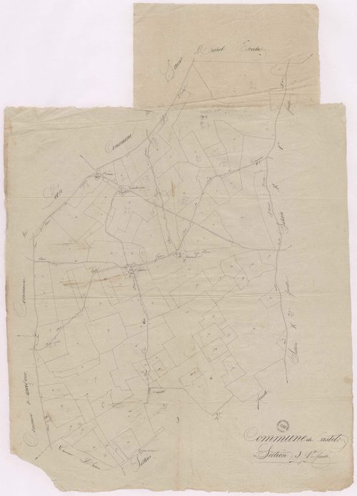 Castets - Section J, 1re feuille