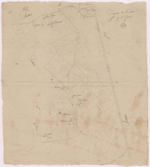 Castets - Section J, 2e feuille