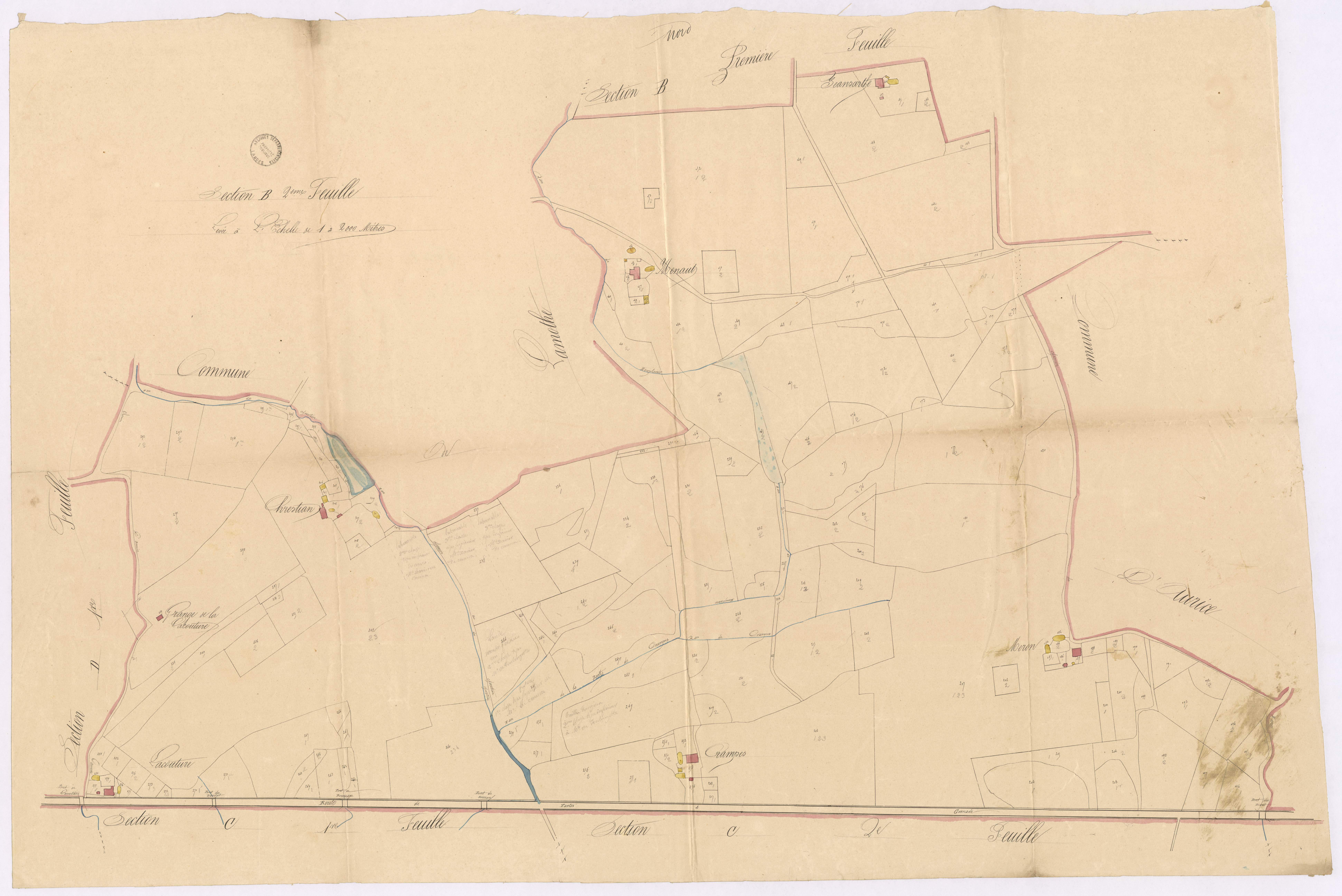 Cauna - Section B, 2e feuille