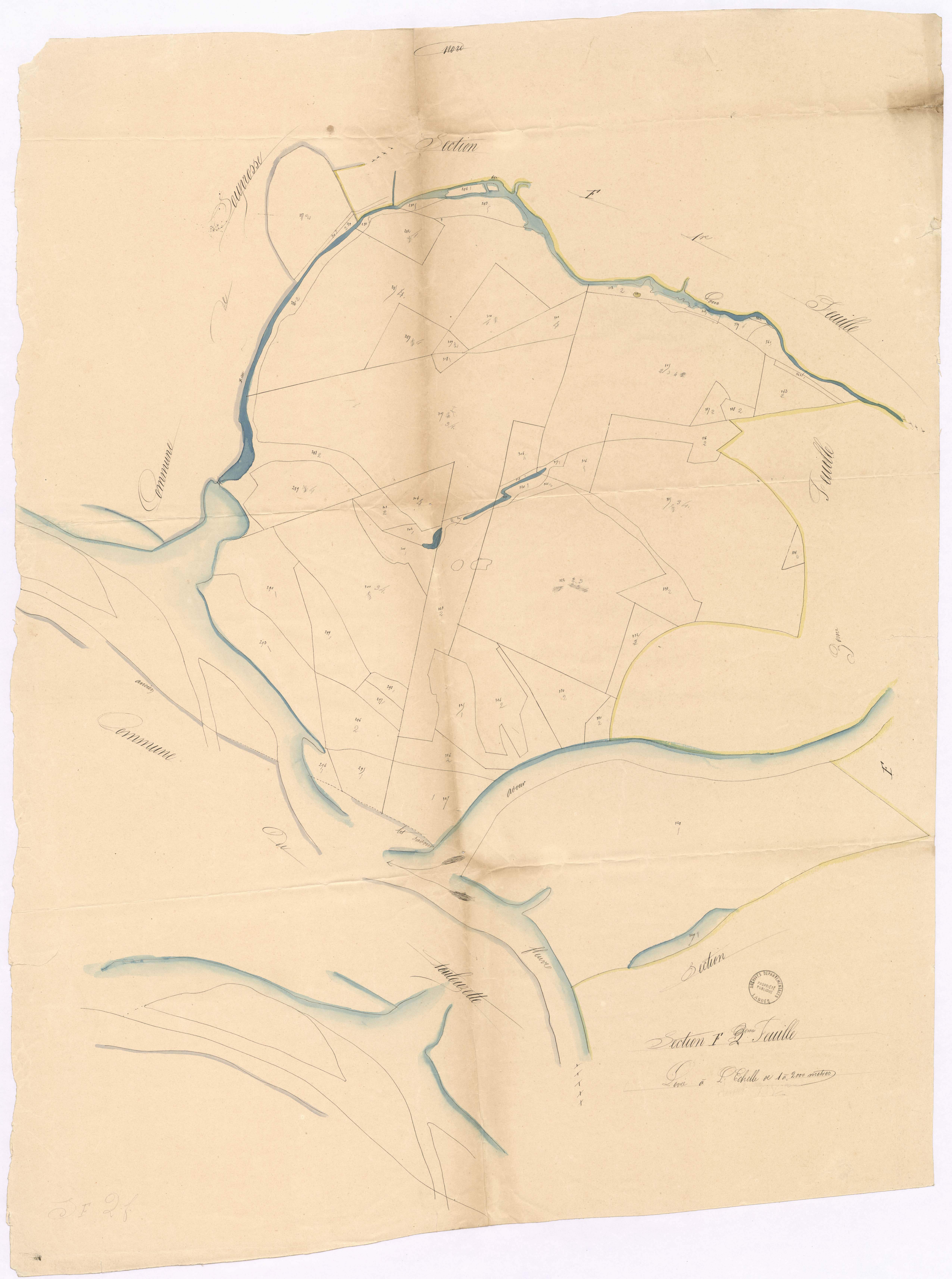 Cauna - Section F, 2e feuille