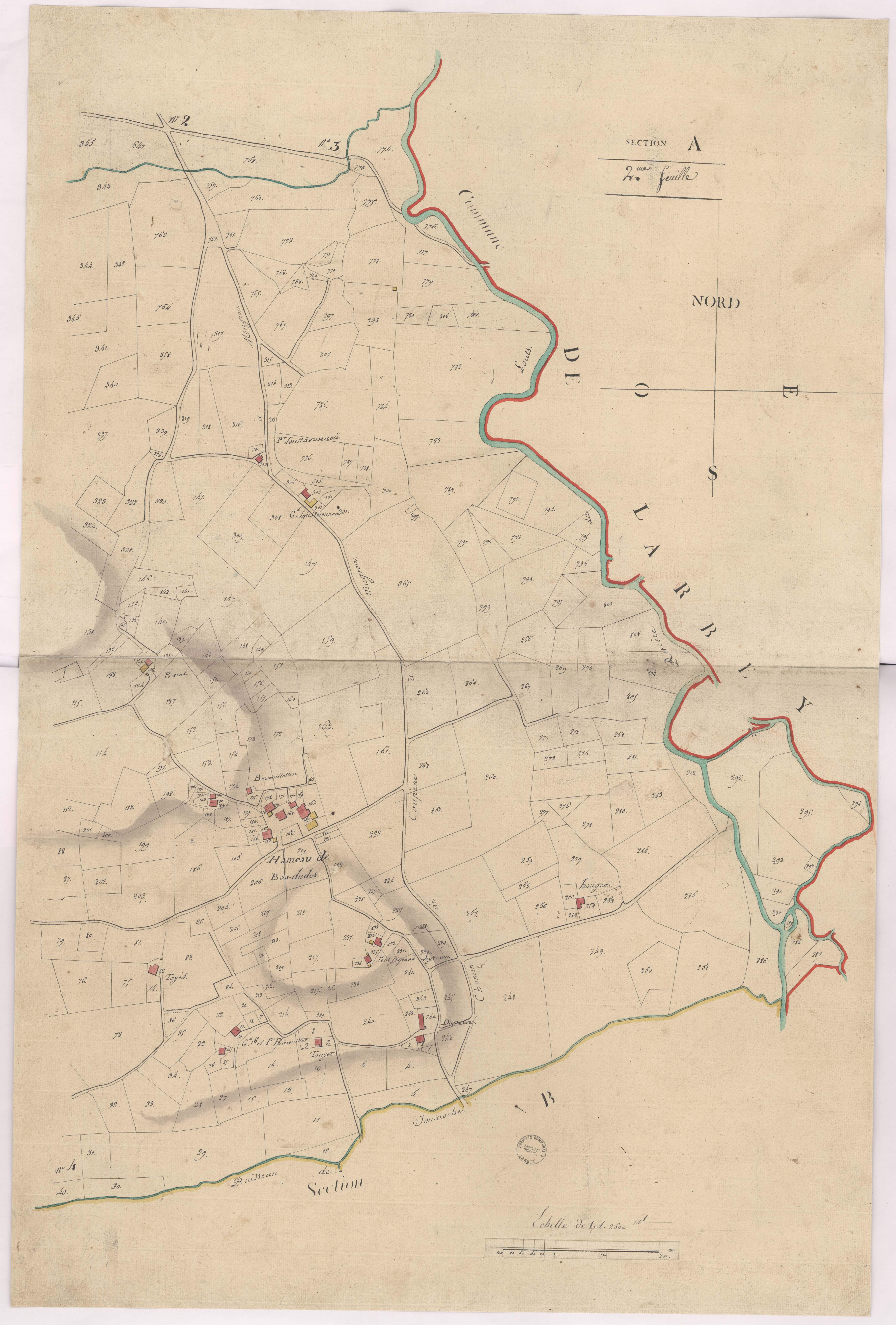 Caupenne - Section A, 2e feuille