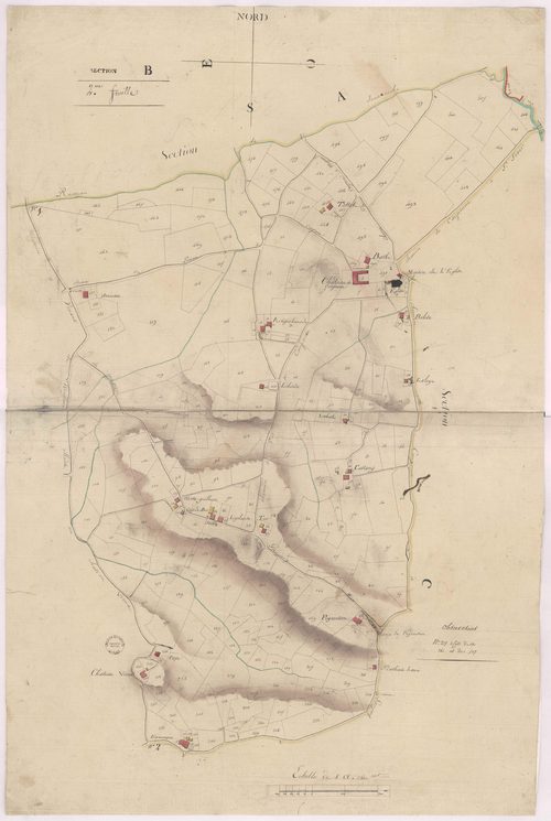 Caupenne - Section B, 2e feuille