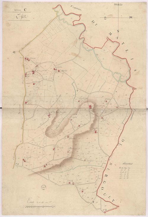 Caupenne - Section C, 1re feuille
