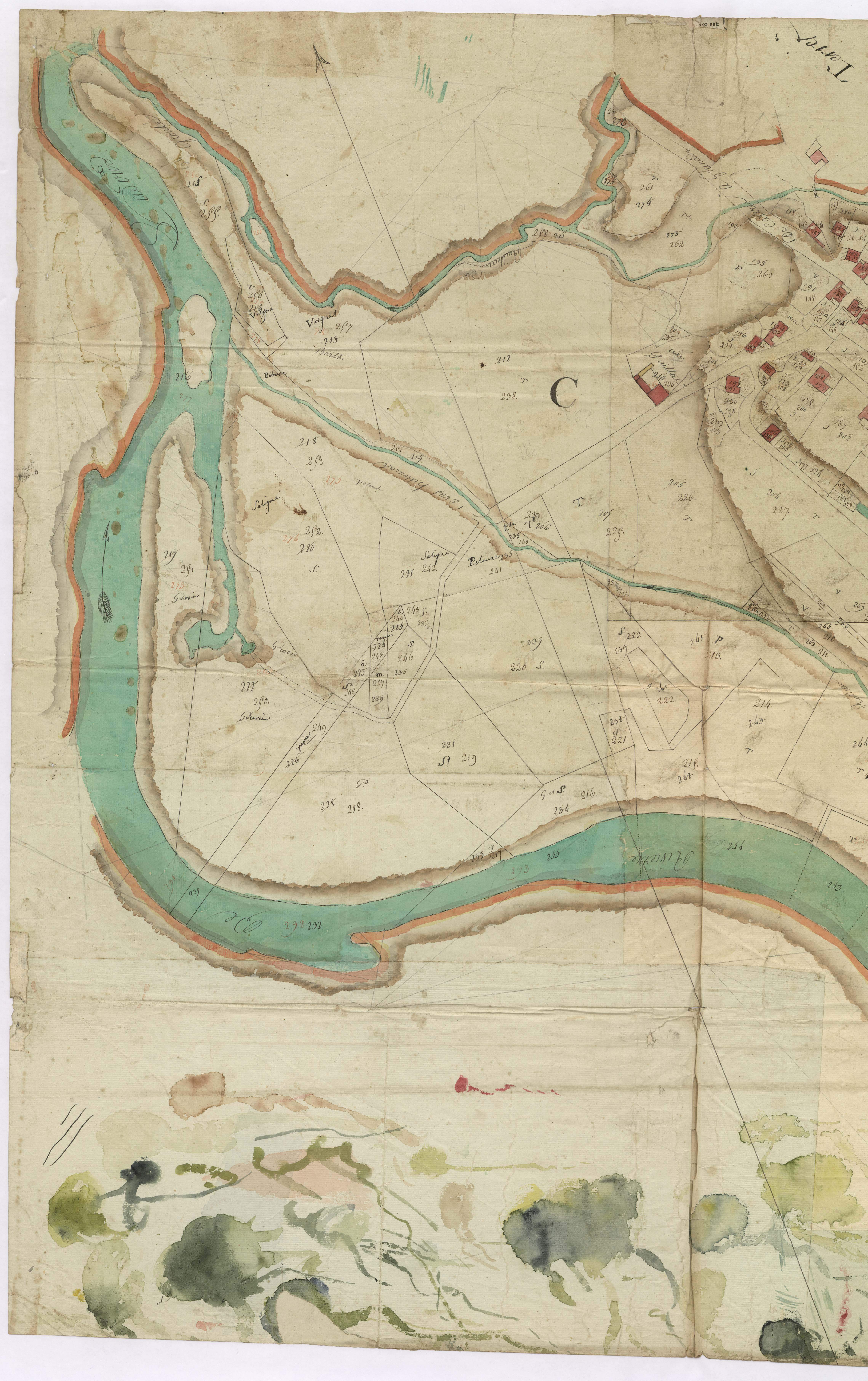 Cazères-sur-l'Adour - Section C, 2e feuille