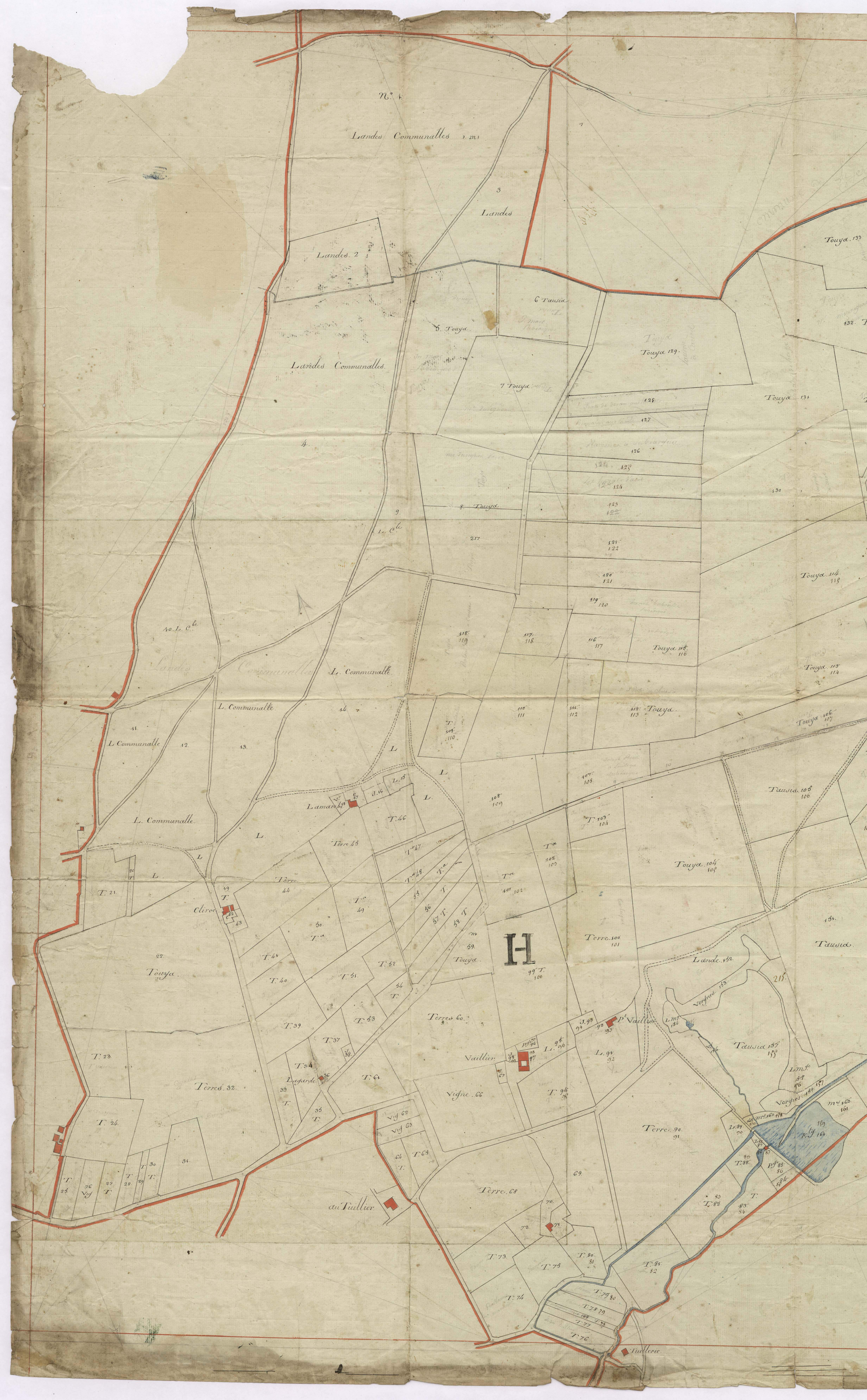 Cazères-sur-l'Adour - Section H