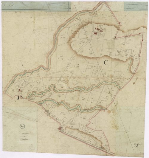Cazères-sur-l'Adour - Section C, 1re feuille