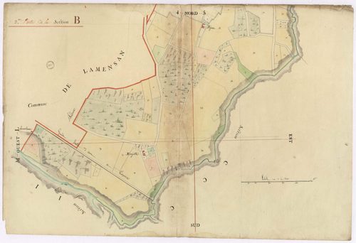 Cazères-sur-l'Adour - Section B, 2e partie
