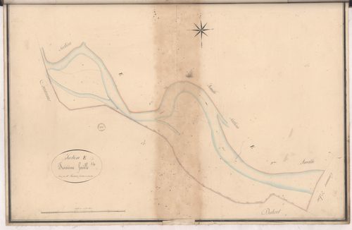 Cazères-sur-l'Adour - Section E, 3e feuille, par Lacomère géomètre