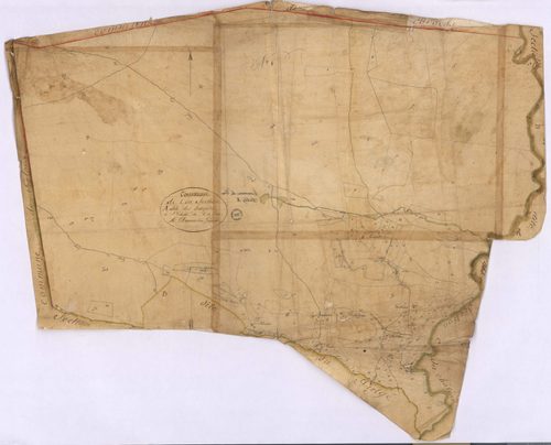 Cère - Section A, dite des Hazères, par Dumartin géomètre