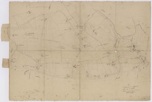 Clermont - Plans des lieux-dits Bouteillan et Brana, n° 7 à 10