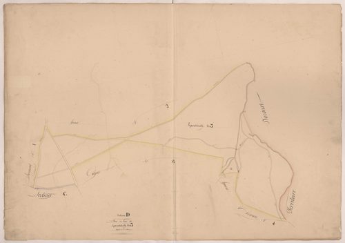 Clermont - Garestebielle, n° 3  (sans indications de détail sur les parcelles)