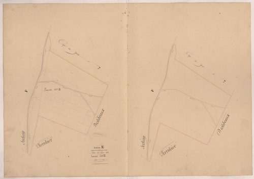 Clermont - Plan du lieu-dit Lanot, n° 8